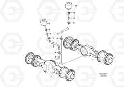 17143 Venting, planet shafts L220F, Volvo Construction Equipment