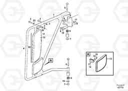 38786 Rear view mirror A40E, Volvo Construction Equipment