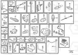 90185 Sensors, reference list L110F, Volvo Construction Equipment