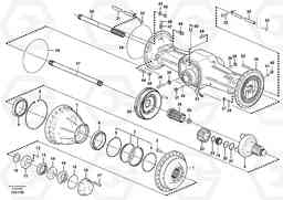 75439 Planetary axle, rear L180F, Volvo Construction Equipment