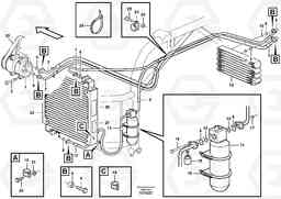 95235 Air conditioning. A35E, Volvo Construction Equipment