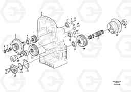 65021 Transfer case, gears and shafts L220F, Volvo Construction Equipment