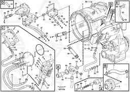 101705 Oil distributor and tube L220G, Volvo Construction Equipment