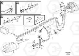 82028 Cable harness, alternator L220F, Volvo Construction Equipment