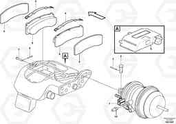 80085 Parking brake A40E, Volvo Construction Equipment