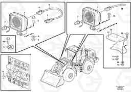 83449 Work lights, front. L150F, Volvo Construction Equipment