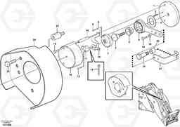 76652 Angle sensor, tilt L220F, Volvo Construction Equipment