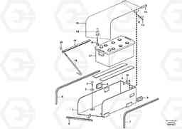 81836 Battery box with fitting parts L220F, Volvo Construction Equipment