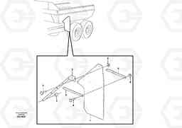 36549 Mudflap, load unit A40E FS FULL SUSPENSION, Volvo Construction Equipment