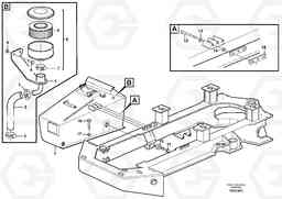 70191 Fuel tank with fitting parts A25E, Volvo Construction Equipment