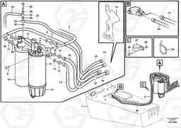 102504 Fuel system: tank - primary filter A30E, Volvo Construction Equipment