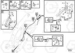 70313 Cable harness, front L220F, Volvo Construction Equipment