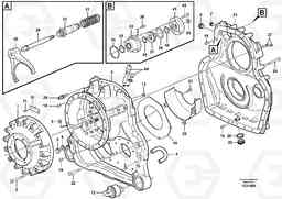 12813 Transfer gear box A25E, Volvo Construction Equipment