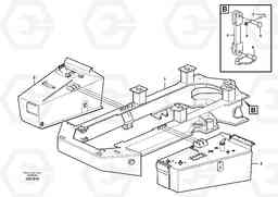 68745 Frame, front A25E, Volvo Construction Equipment