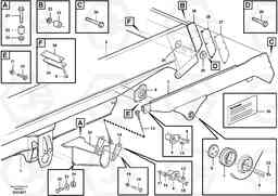 21596 Overhung tailgate A25E, Volvo Construction Equipment