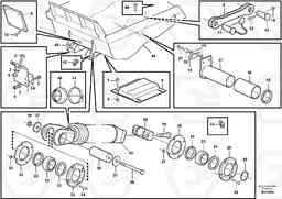 76205 Dumper basket with fitting parts A25E, Volvo Construction Equipment