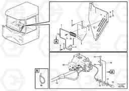 57921 Cable harness, turn-around wheel A25E, Volvo Construction Equipment