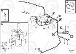 57527 Cable harnesses, control panel A25E, Volvo Construction Equipment