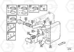 35243 Intercooler A25E, Volvo Construction Equipment