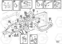 59991 Cooling system, secondary pump - converter A25E, Volvo Construction Equipment