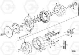 86762 Alternator, 80A. L180F HL HIGH-LIFT, Volvo Construction Equipment