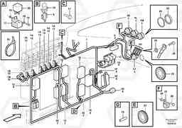 103684 Cable harness, electrical distribution unit A40E FS FULL SUSPENSION, Volvo Construction Equipment