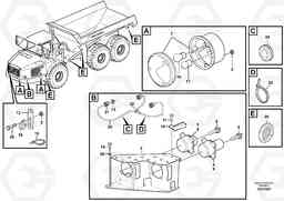 21654 Lighting, front A35E FS FULL SUSPENSION, Volvo Construction Equipment