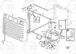 90416 Radiator grille L150E S/N 10002 - 11594, Volvo Construction Equipment