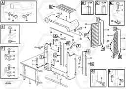 66737 Radiator casing L350F, Volvo Construction Equipment