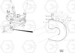 4998 Slide Cylinder Lock G900 MODELS S/N 39300 -, Volvo Construction Equipment