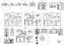68461 Sign plates and decals L120F, Volvo Construction Equipment