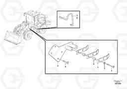 66404 Foot step L70E, Volvo Construction Equipment