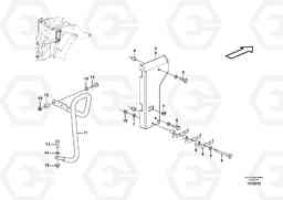 25319 Foot step L110E S/N 2202- SWE, 61001- USA, 70401-BRA, Volvo Construction Equipment