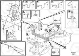 103585 Cable harness, fire extinguishing system, cab L120E S/N 19804- SWE, 66001- USA, 71401-BRA, 54001-IRN, Volvo Construction Equipment
