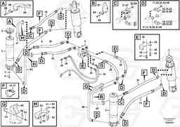 82461 Gas suspension, tractor A40E FS FULL SUSPENSION, Volvo Construction Equipment