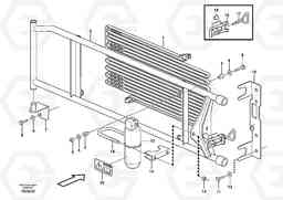 35794 Condenser with fitting parts L220E SER NO 4003 - 5020, Volvo Construction Equipment