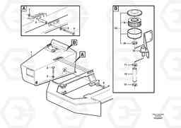 67753 Fuel tank with fitting parts A40E, Volvo Construction Equipment