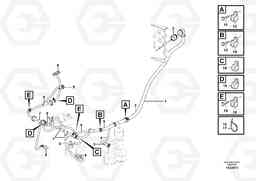 95046 Cable harness, under cab L180F HL HIGH-LIFT, Volvo Construction Equipment