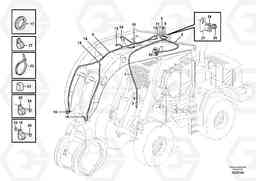 89201 Cable harness for high lift L180F HL HIGH-LIFT, Volvo Construction Equipment