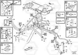 104996 Cooling system incl. expansion tank A35E, Volvo Construction Equipment