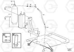 65101 Fire suppression system L110E S/N 2202- SWE, 61001- USA, 70401-BRA, Volvo Construction Equipment