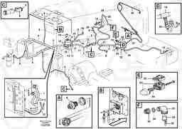 104517 Cable harness, rear L180F HL HIGH-LIFT, Volvo Construction Equipment