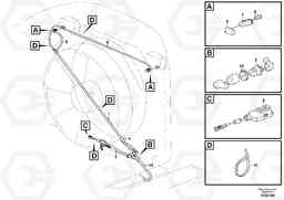 88584 Cable harness, radiator L180F HL HIGH-LIFT, Volvo Construction Equipment