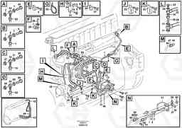 88745 Fuel pipes, fuel pump EC460B SER NO INT 11515- EU&NA 80001-, Volvo Construction Equipment