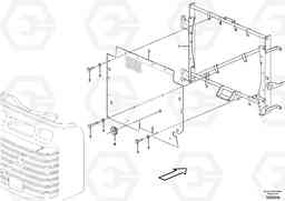 85692 Support frame L180F HL HIGH-LIFT, Volvo Construction Equipment