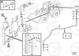 84826 Oil filler, level inspection glass L350F, Volvo Construction Equipment