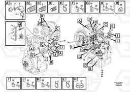 86812 Cable harness for transmission L180F HL HIGH-LIFT, Volvo Construction Equipment