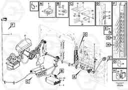 86375 Cable harness, cab. L180F HL HIGH-LIFT, Volvo Construction Equipment