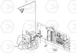 88549 Air cond. control panel L180F HL HIGH-LIFT, Volvo Construction Equipment