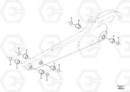 102937 Dipper arm ECR38 TYPE 602, Volvo Construction Equipment
